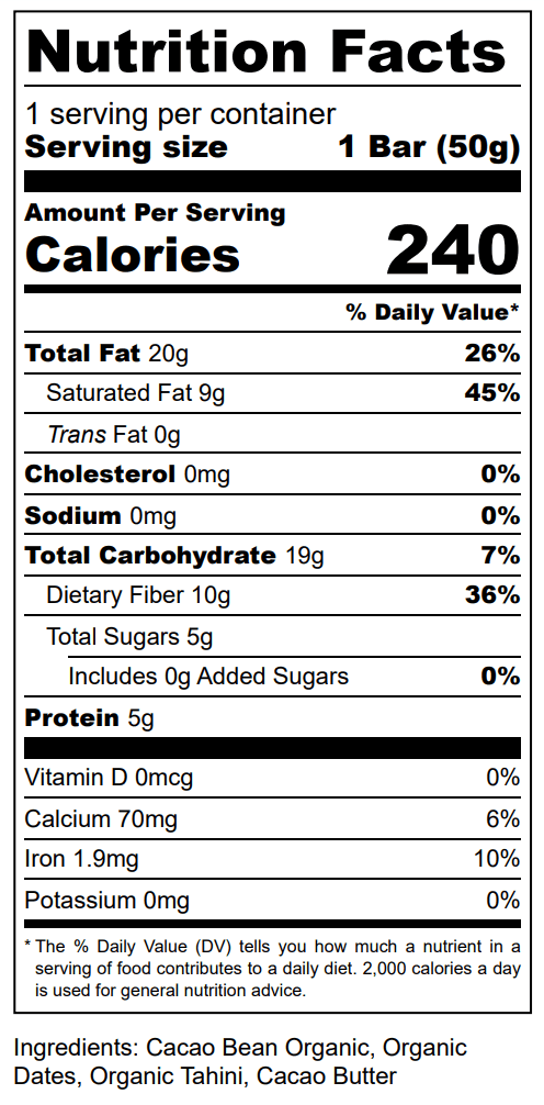 Creamy_Tahini - The Conscious Bar