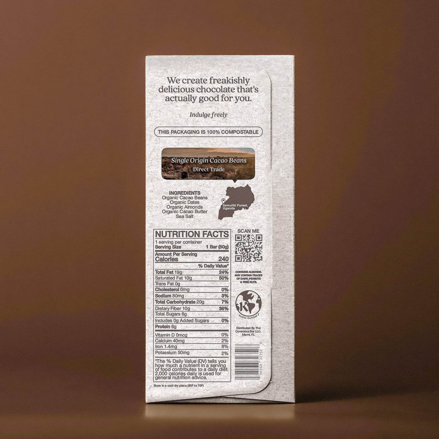 Almond Sea Salt - The Conscious Bar