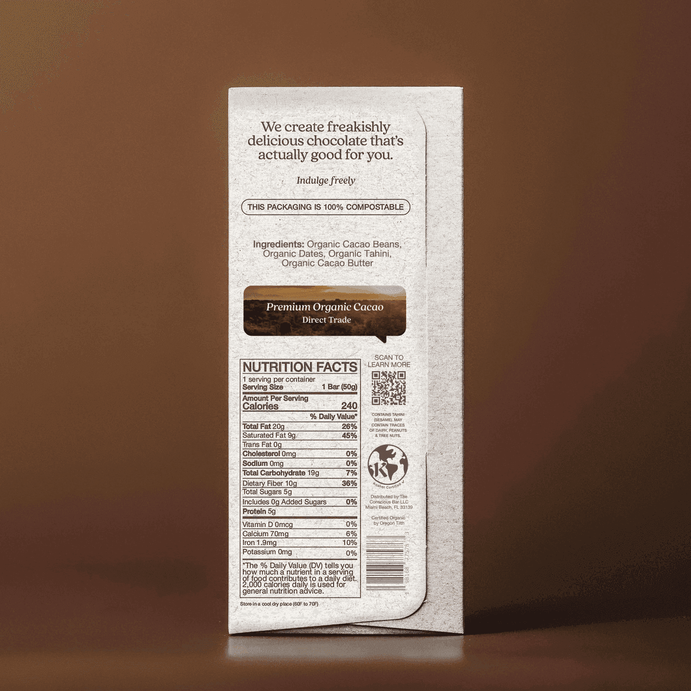 Creamy Tahini - The Conscious Bar
